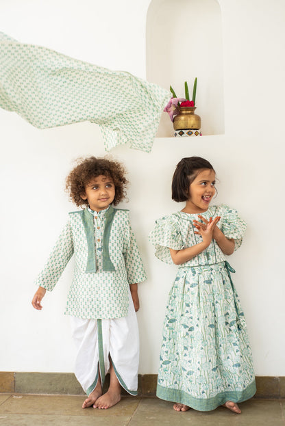 Lotus Bloom Lehenga Set