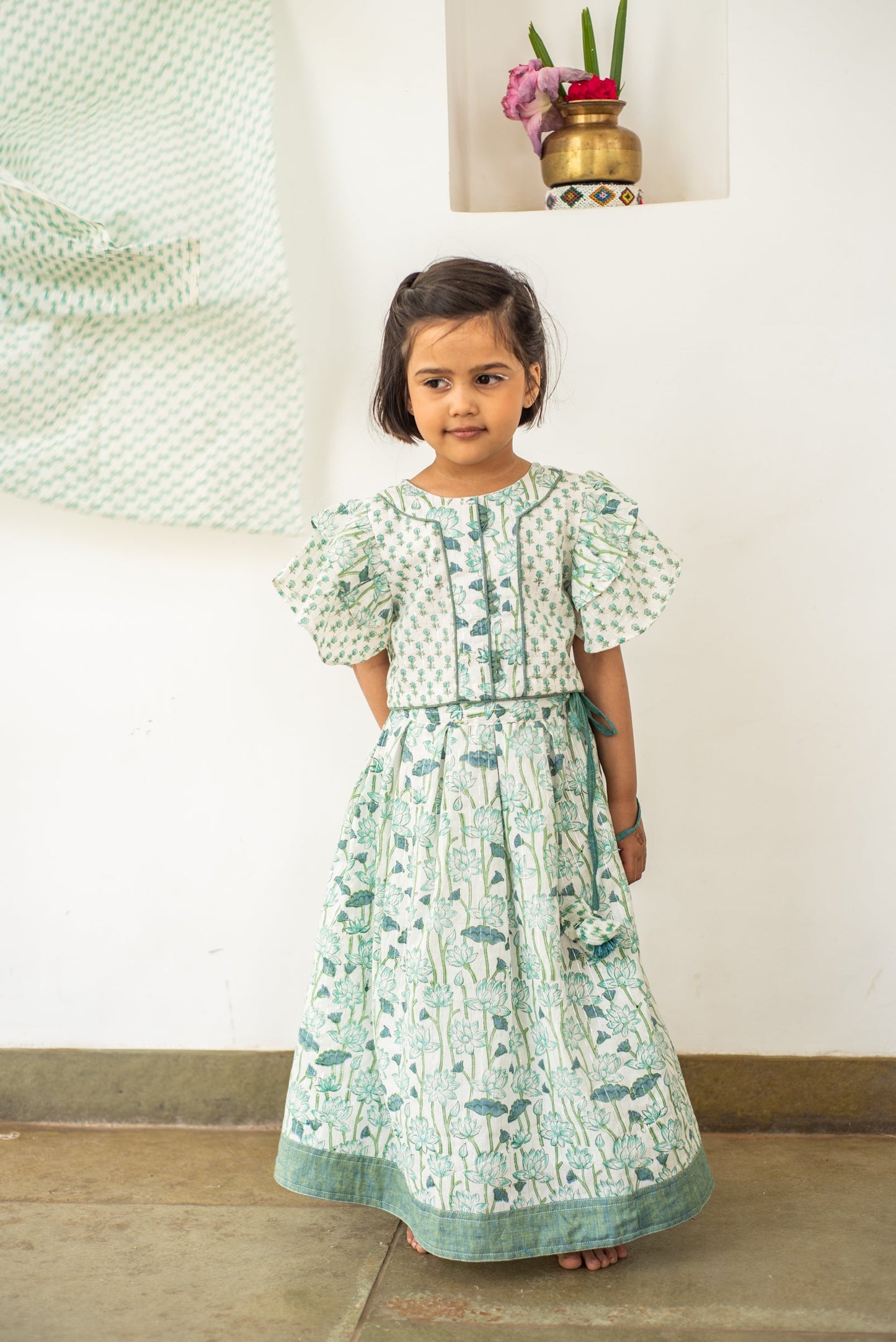 Lotus Bloom Lehenga Set