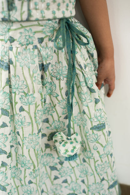 Lotus Bloom Lehenga Set
